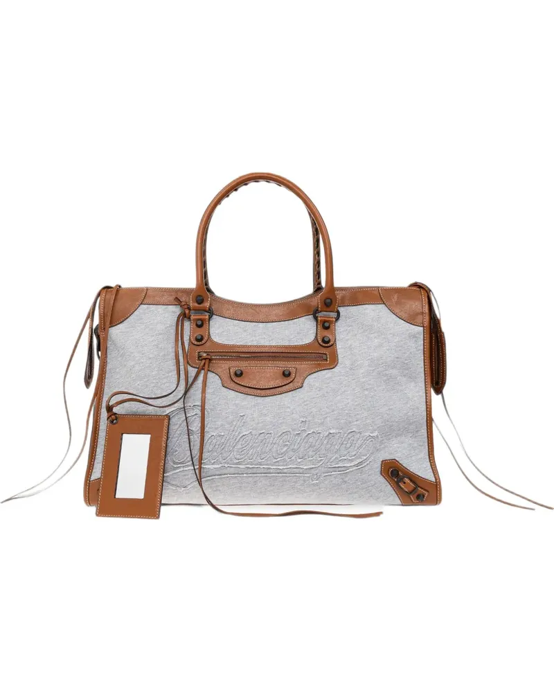 Balenciaga Große Le City Reisetasche - Grau Grau