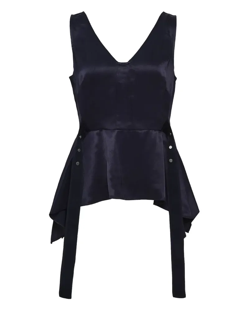 3.1 phillip lim Oberteil mit V-Ausschnitt - Blau Blau