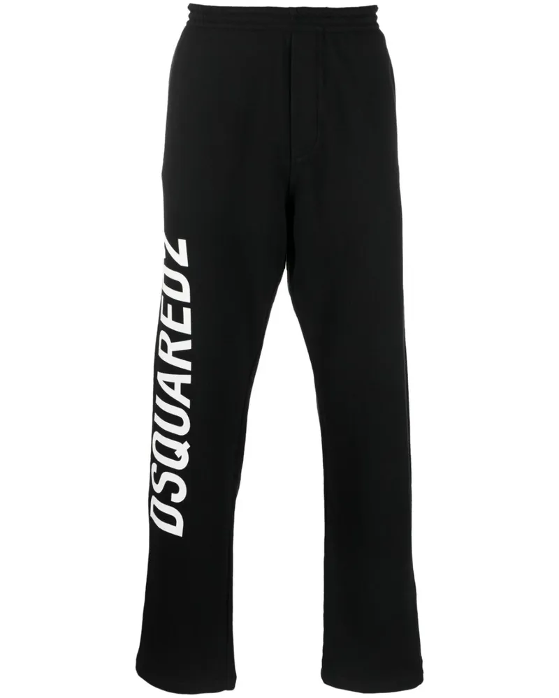 Dsquared2 Jogginghose mit Logo-Print - Schwarz Schwarz