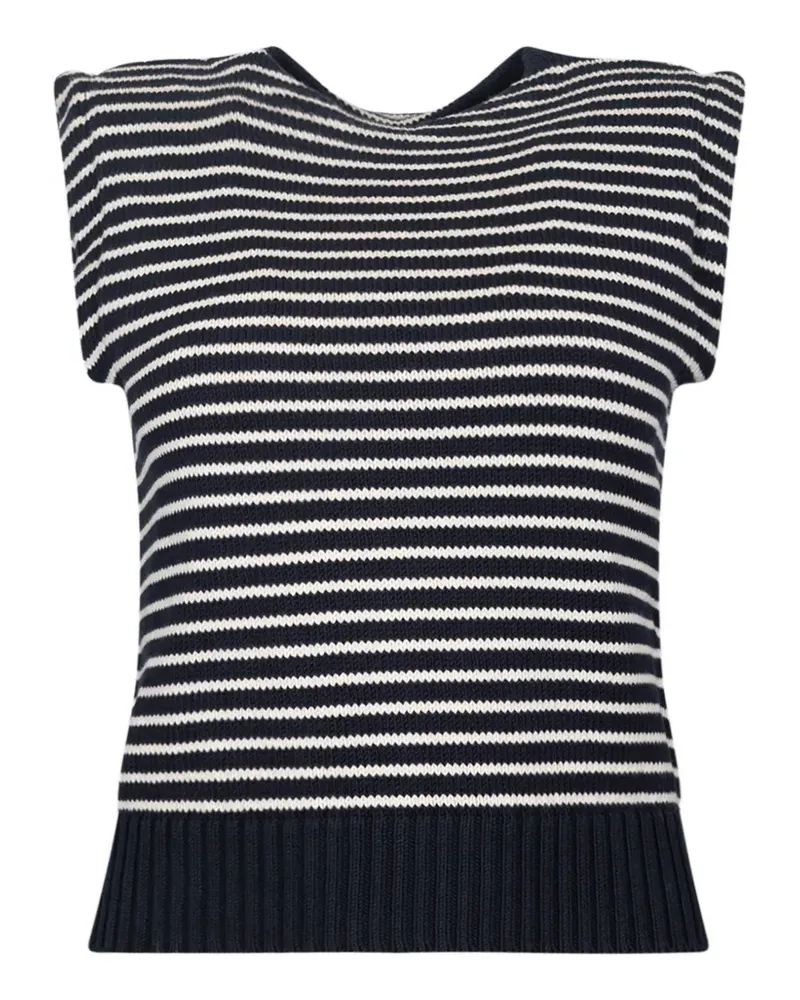 Max Mara striped top - Blau Blau