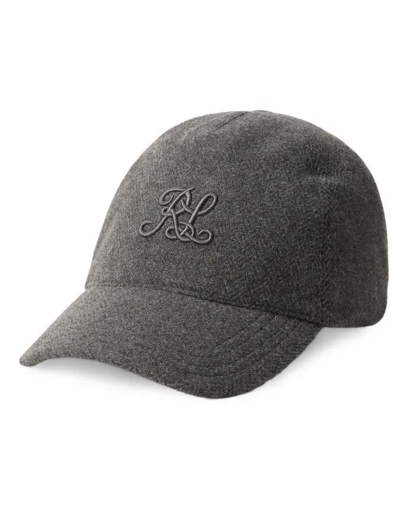 Ralph Lauren Baseballkappe mit Logo-Stickerei - Grau Grau