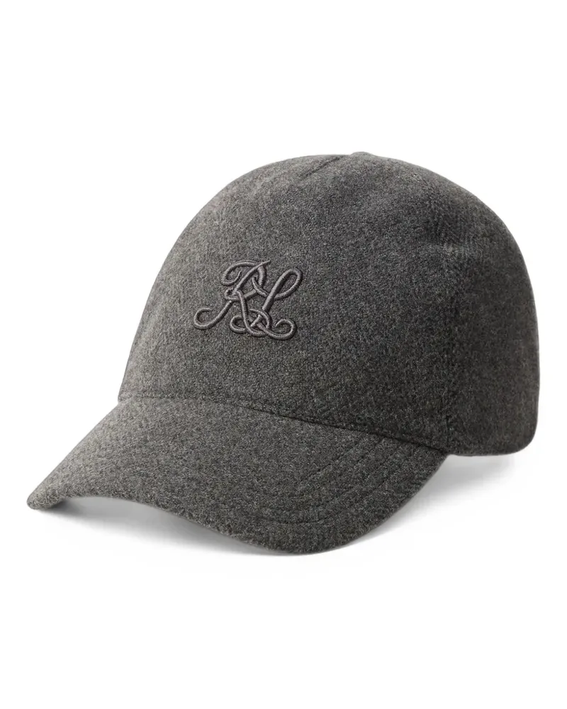Ralph Lauren Baseballkappe mit Logo-Stickerei - Grau Grau