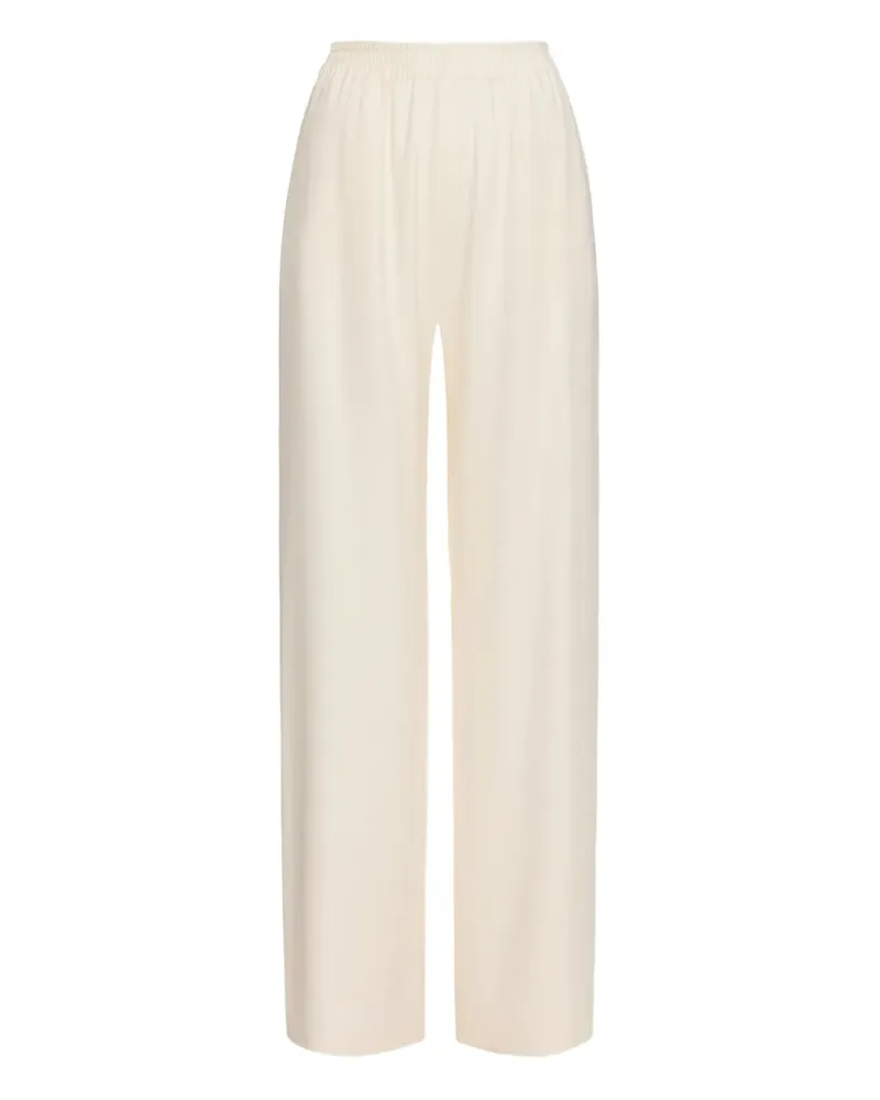 Oscar de la Renta Hose aus Seide - Nude Nude