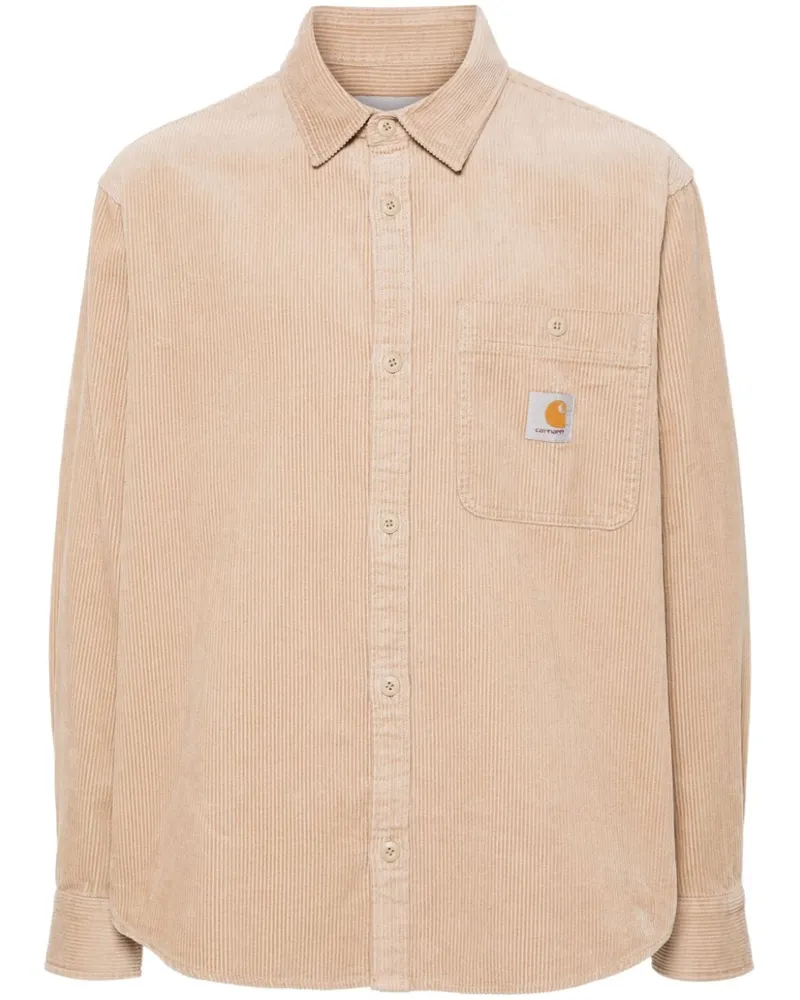 Carhartt WIP Flint Hemd - Nude Nude