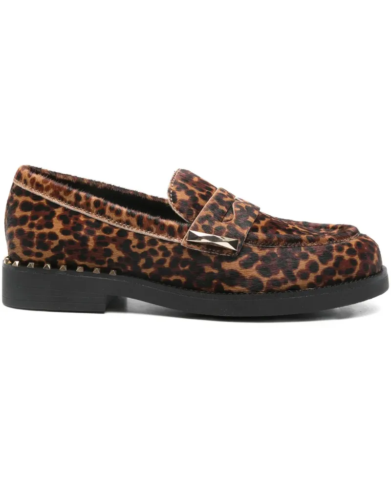 ash Loafer mit Leoparden-Print - Braun Braun