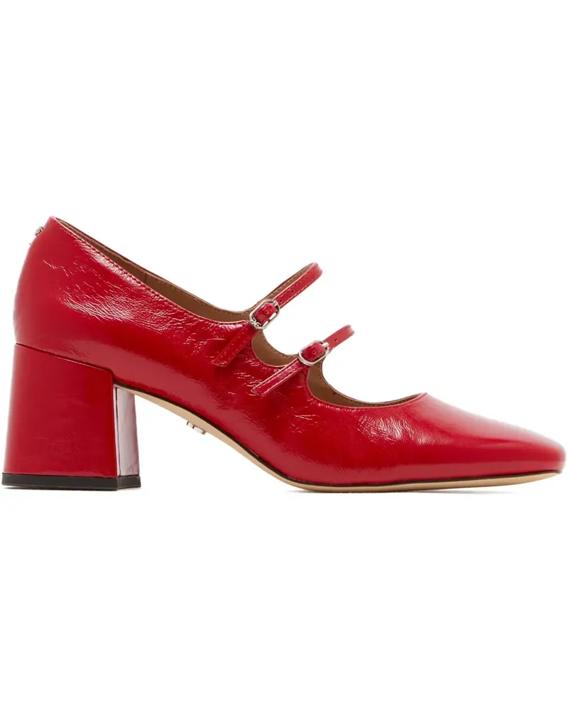 Sam Edelman Sarah Pumps mit Schnallenriemen 60mm - Rot Rot