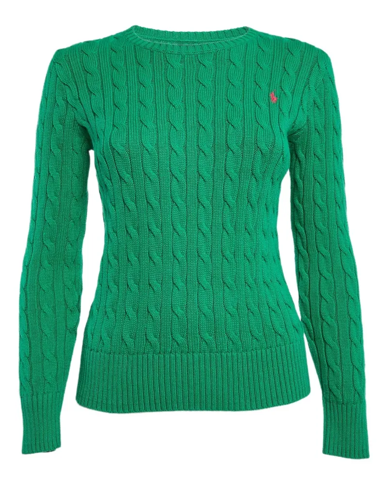 Ralph Lauren Pullover mit Zopfmuster - Grün Grün