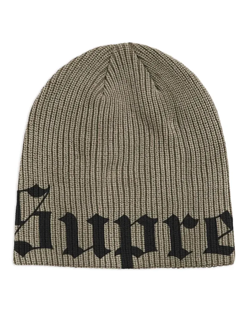Supreme Being Old English Beanie - Grün Grün