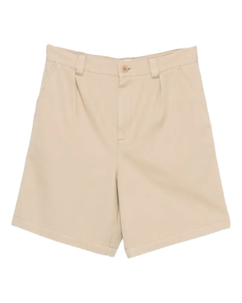 A.P.C. belt-loops shorts - Nude Nude