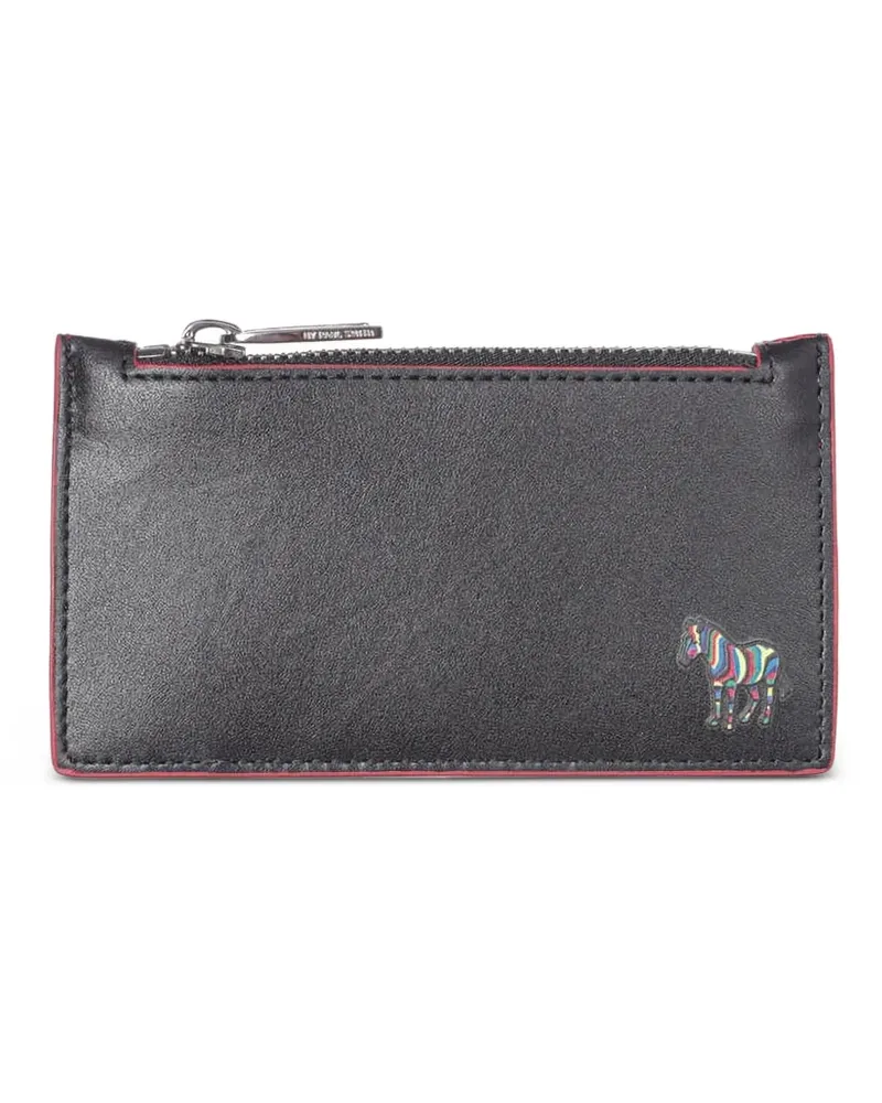 Paul Smith Zebra-motif card holder - Schwarz Schwarz
