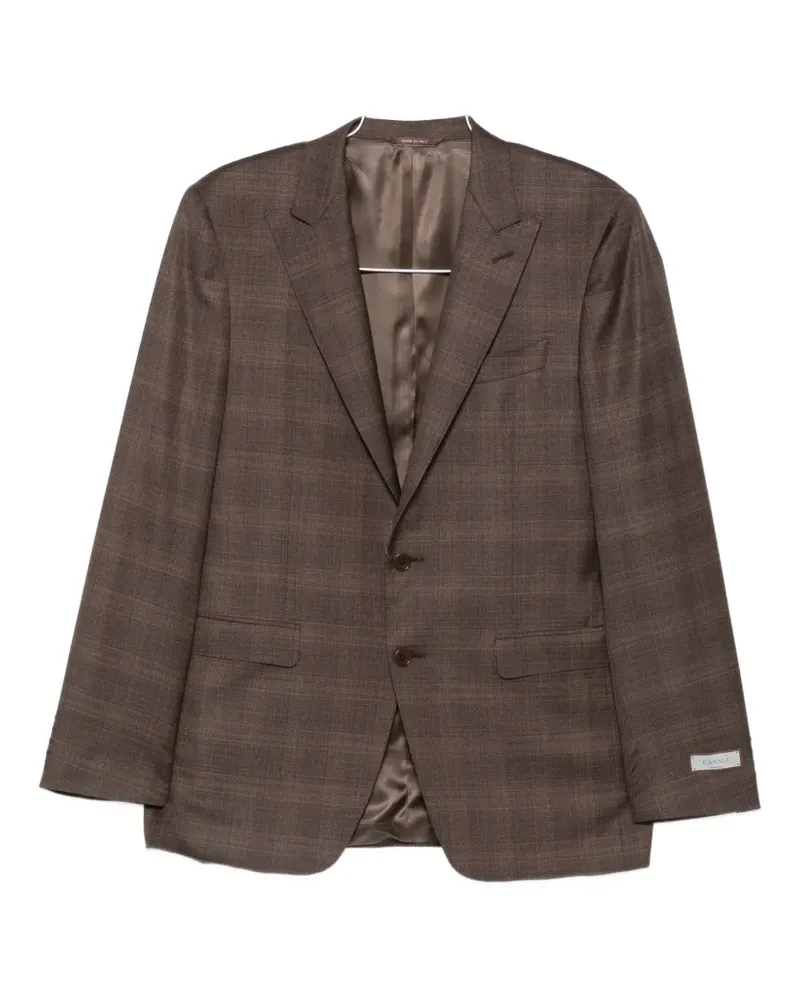 Canali checked suit - Braun Braun