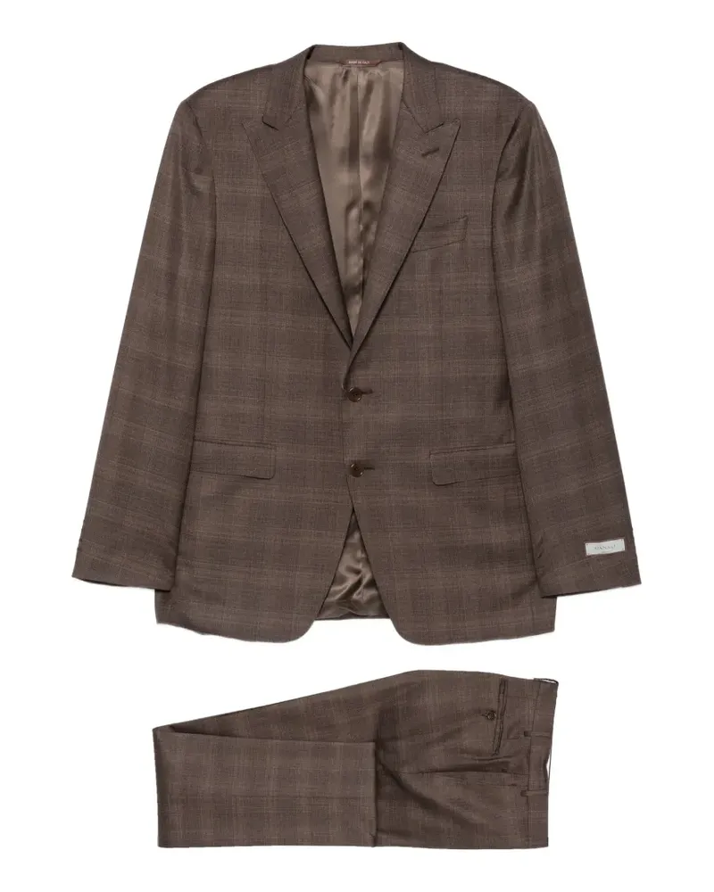 Canali checked suit - Braun Braun