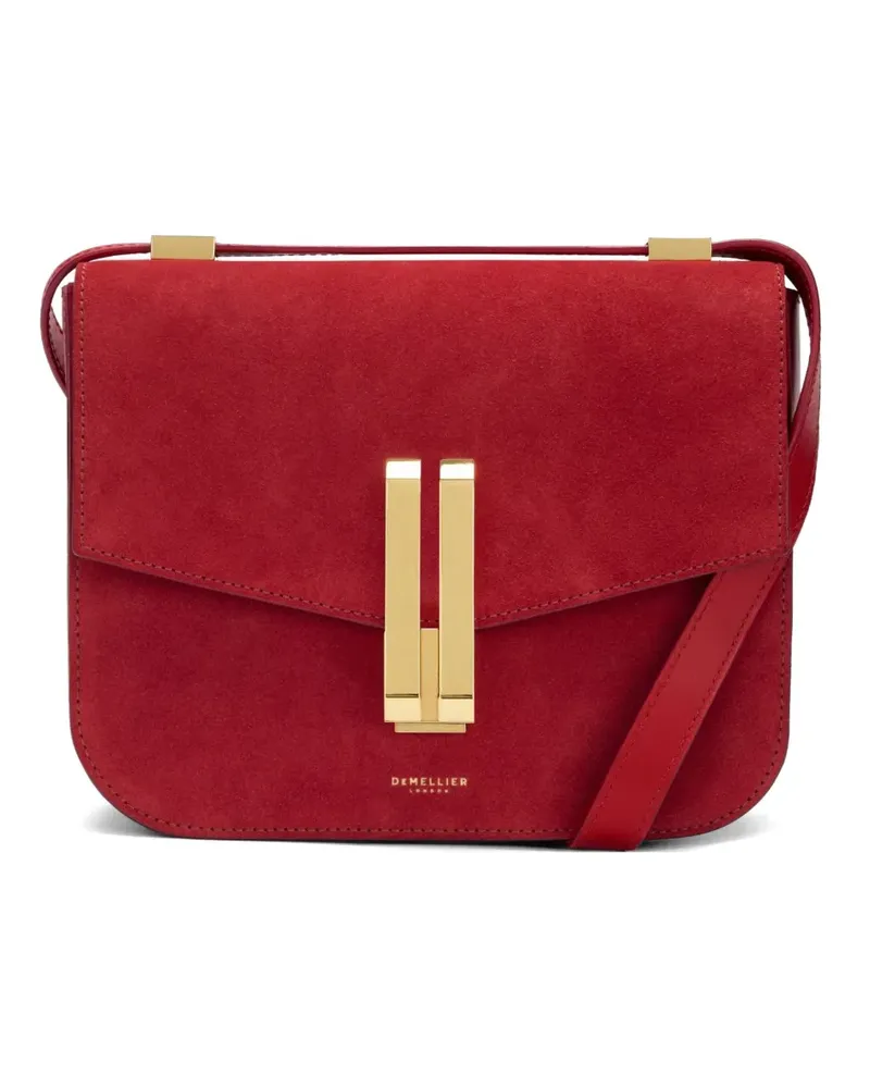 DeMELLIER The Vancouver suede cross body bag - Rot Rot