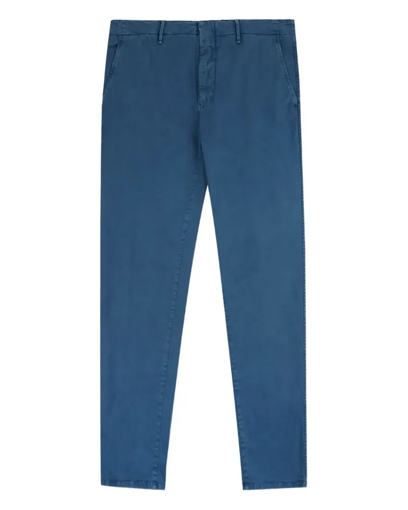 Incotex Chino mit Gürtelschlaufen - Blau Blau