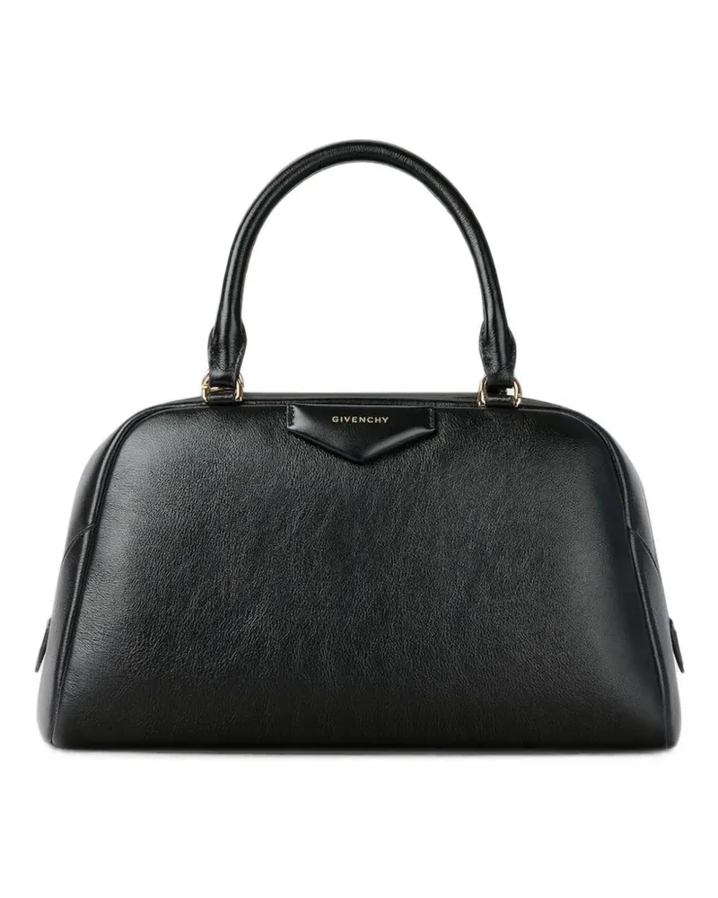 Givenchy Antigona East-West Tote Bag aus Leder - Schwarz Schwarz