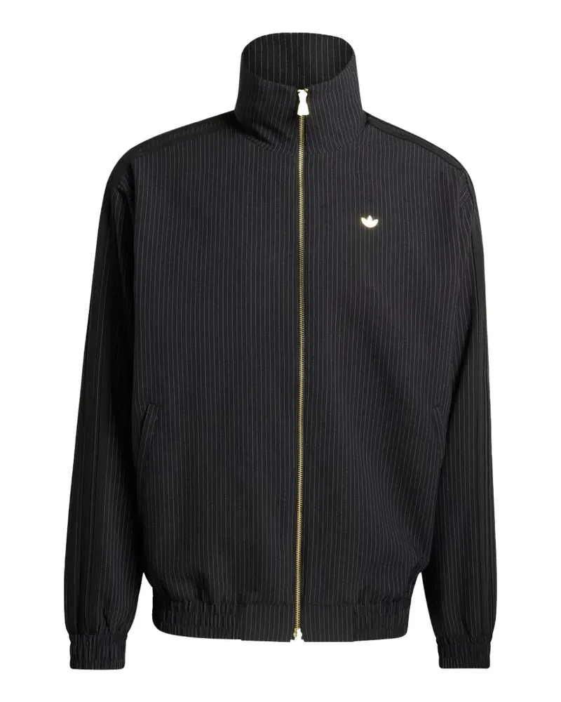 adidas Weites Firebird Sweatshirt - Schwarz Schwarz