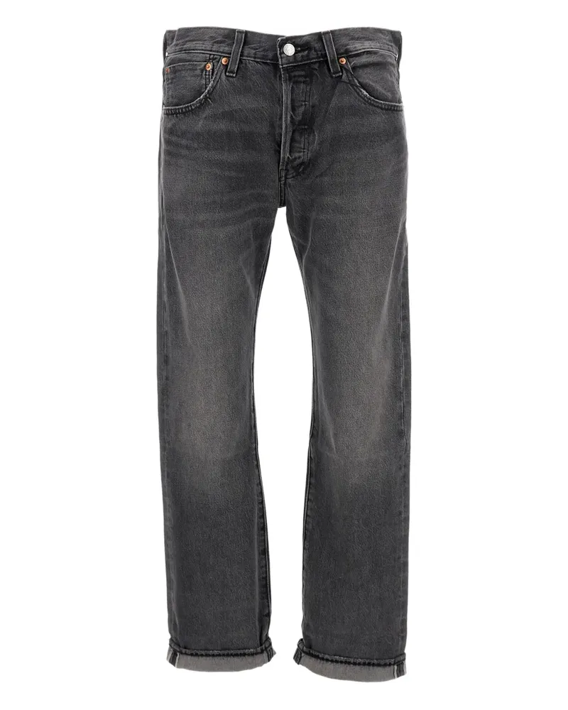 Levi's 501 Selvedge Jeans mit Taschen - Grau Grau