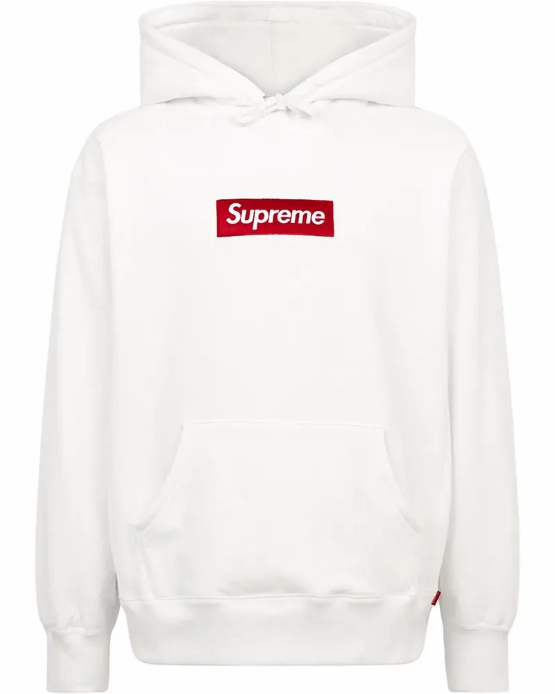 Supreme Being FW21 Hoodie mit Logo - Weiß Weiß