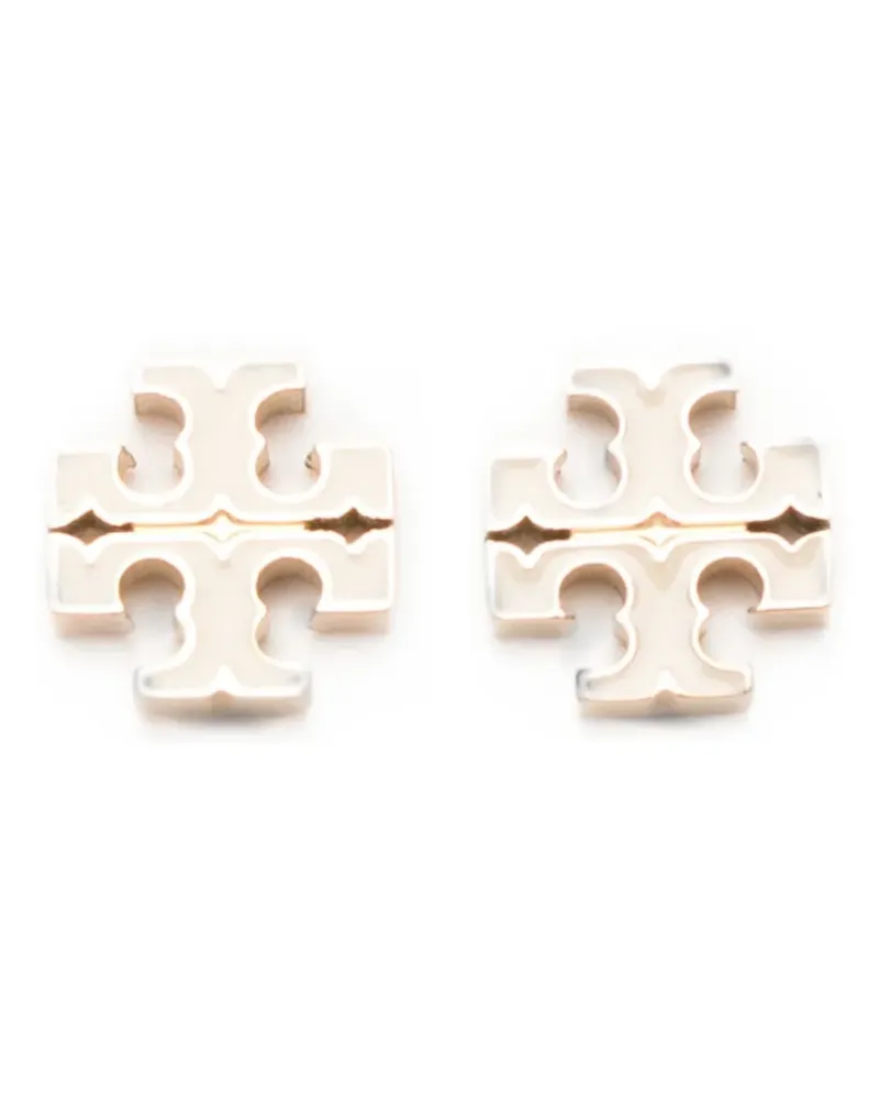 Tory Burch logo-embellishment earrings - Gold Gold