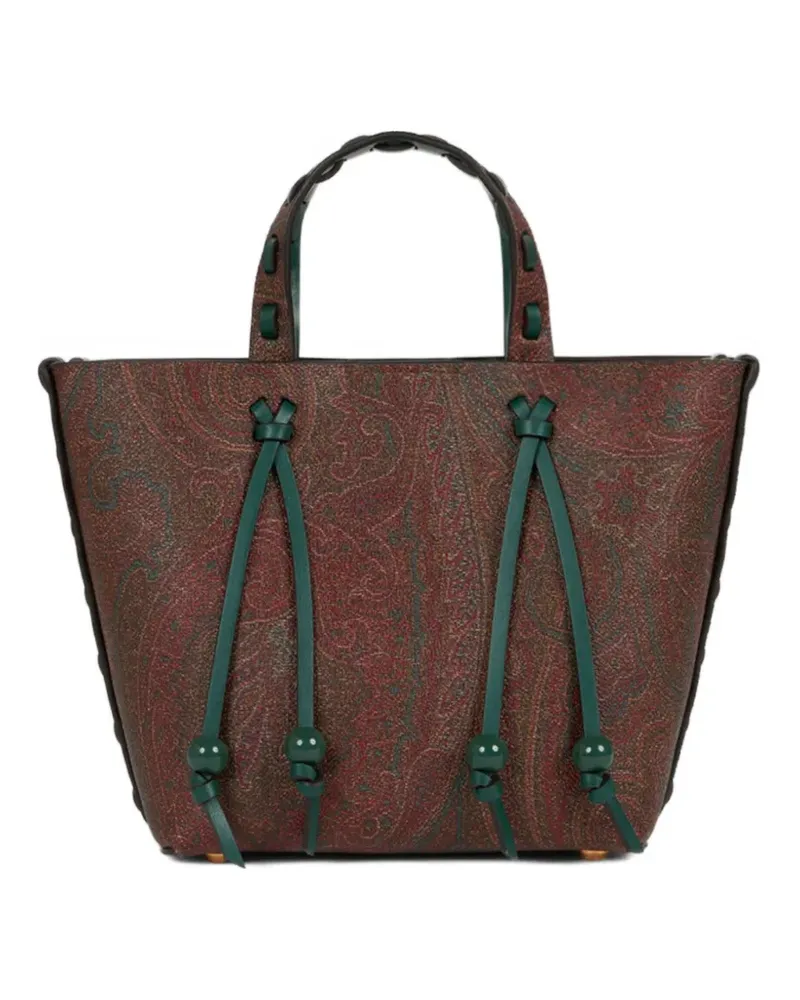 Etro Shopper mit Paisley-Print - Braun Braun