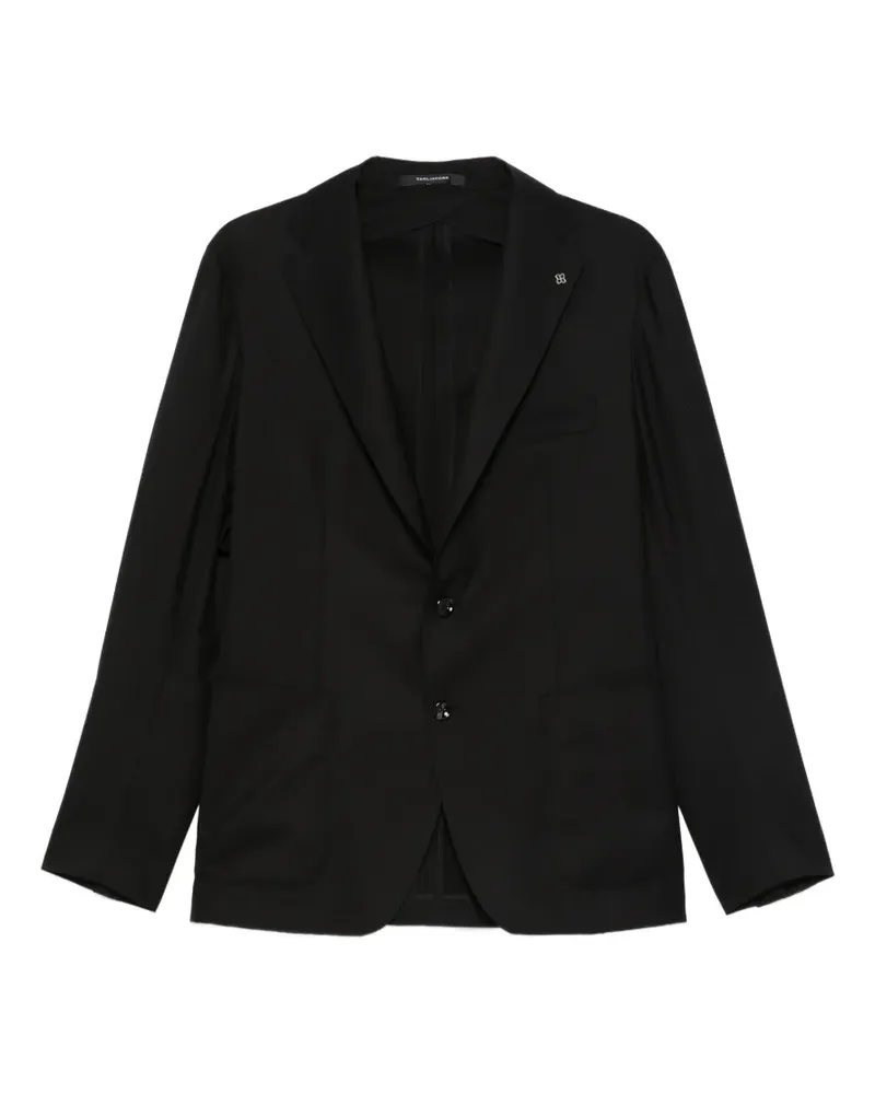 Tagliatore Sakko mit Brusttasche - Schwarz Schwarz