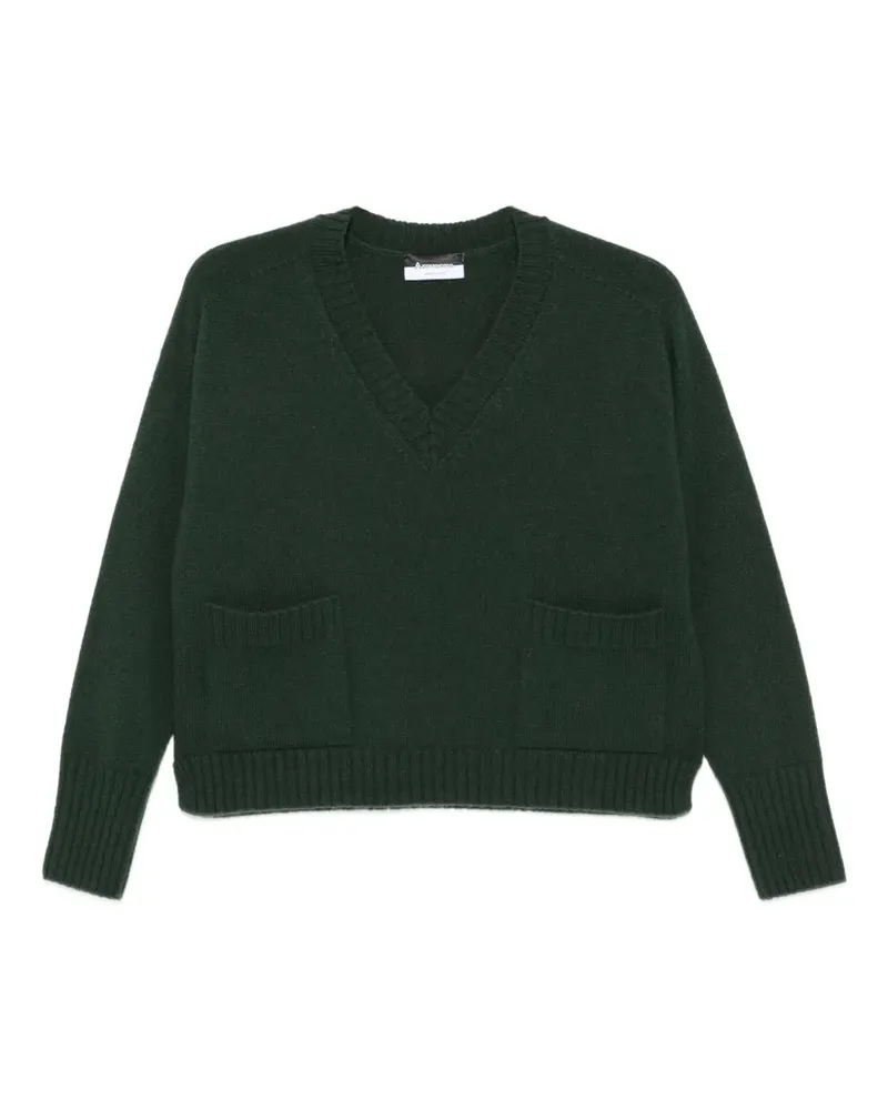 Arovescio Pullover mit V-Ausschnitt - Grün Grün