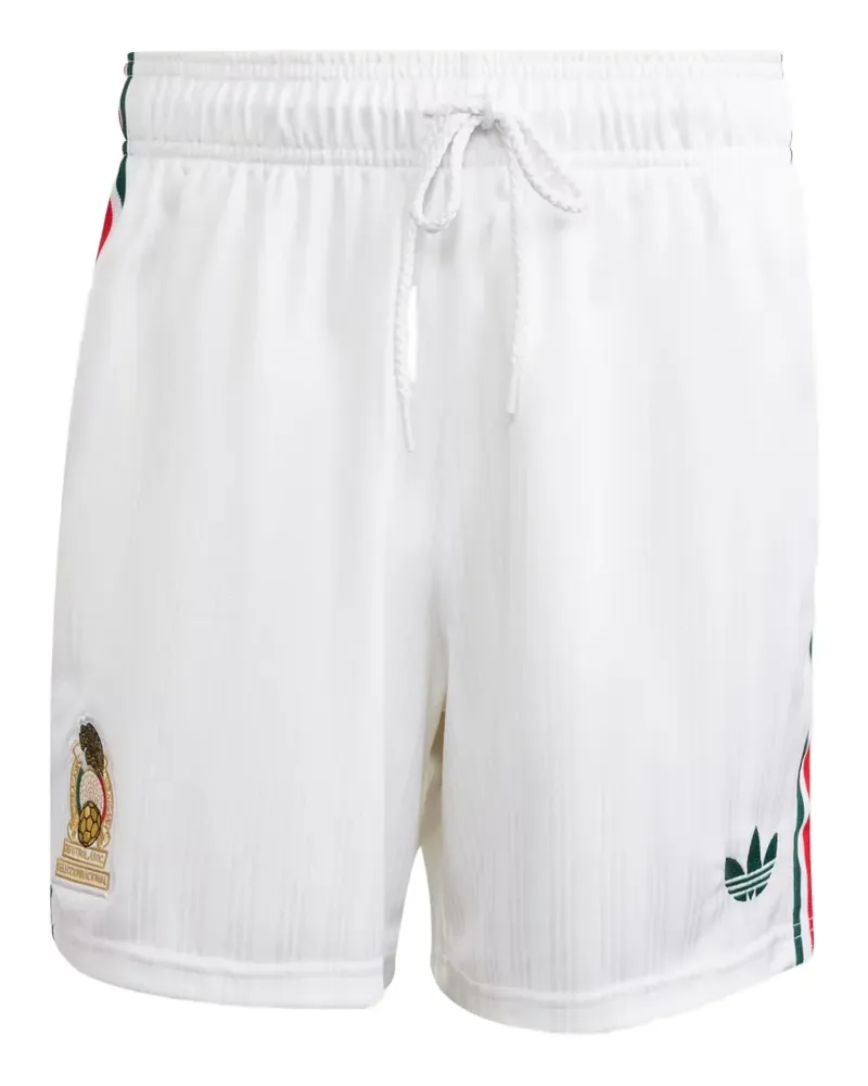 adidas Mexico Shorts mit Stickerei - Weiß Weiß