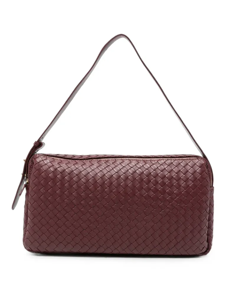 Elleme large Trousse leather shoulder bag - Rot Rot