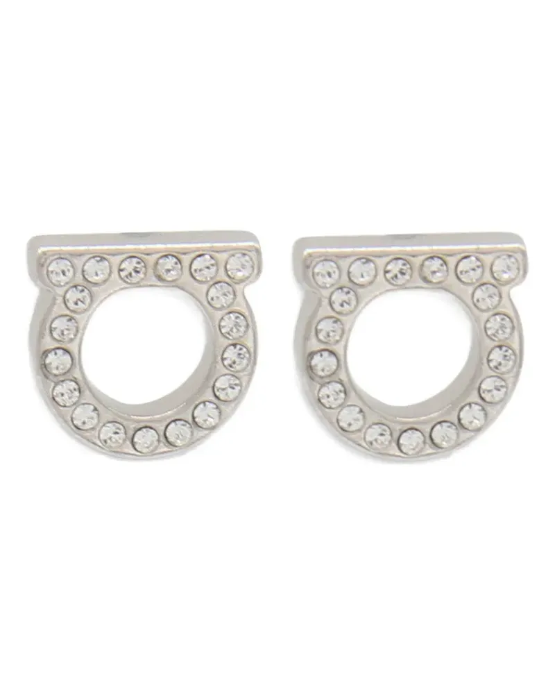 Ferragamo Gancini Ohrstecker - Silber Silber