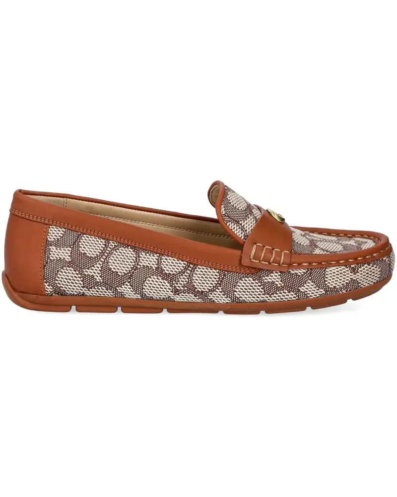 Coach Loafer aus Leder - Braun Braun