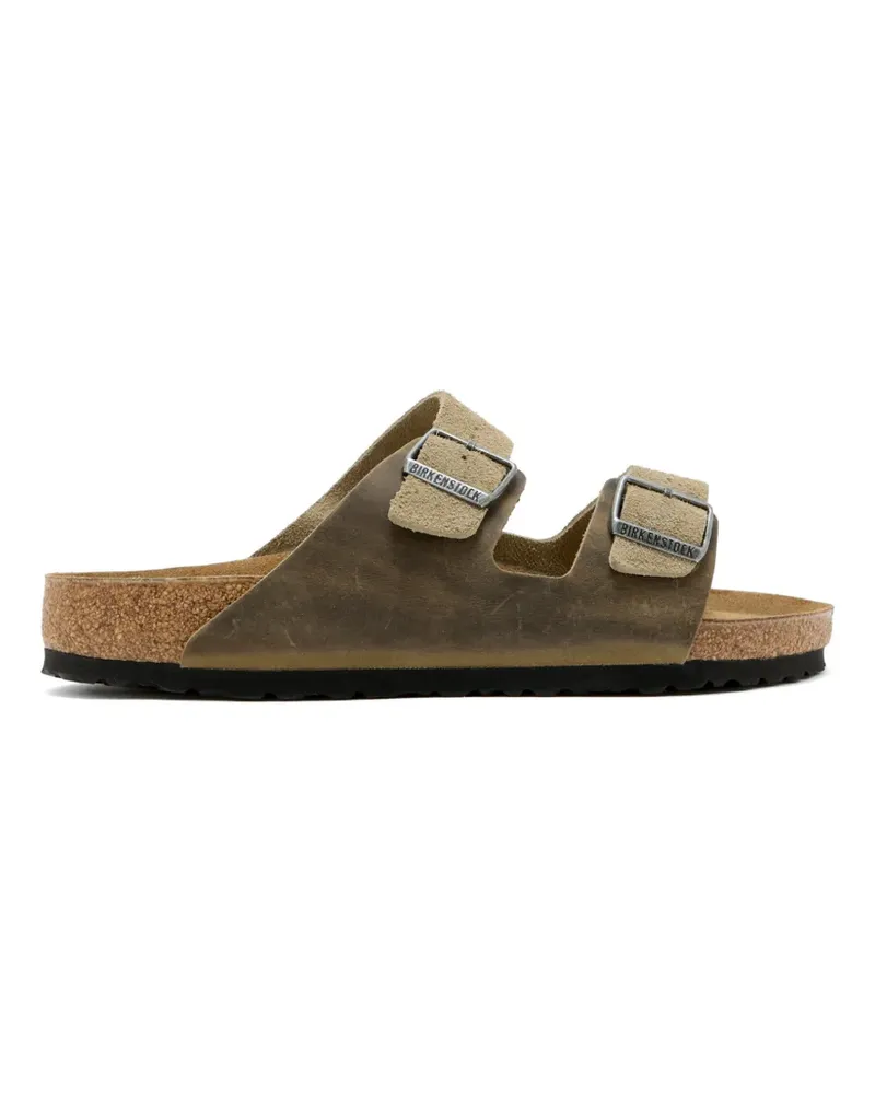 Birkenstock Sandalen mit Schnallenriemen - Nude Nude