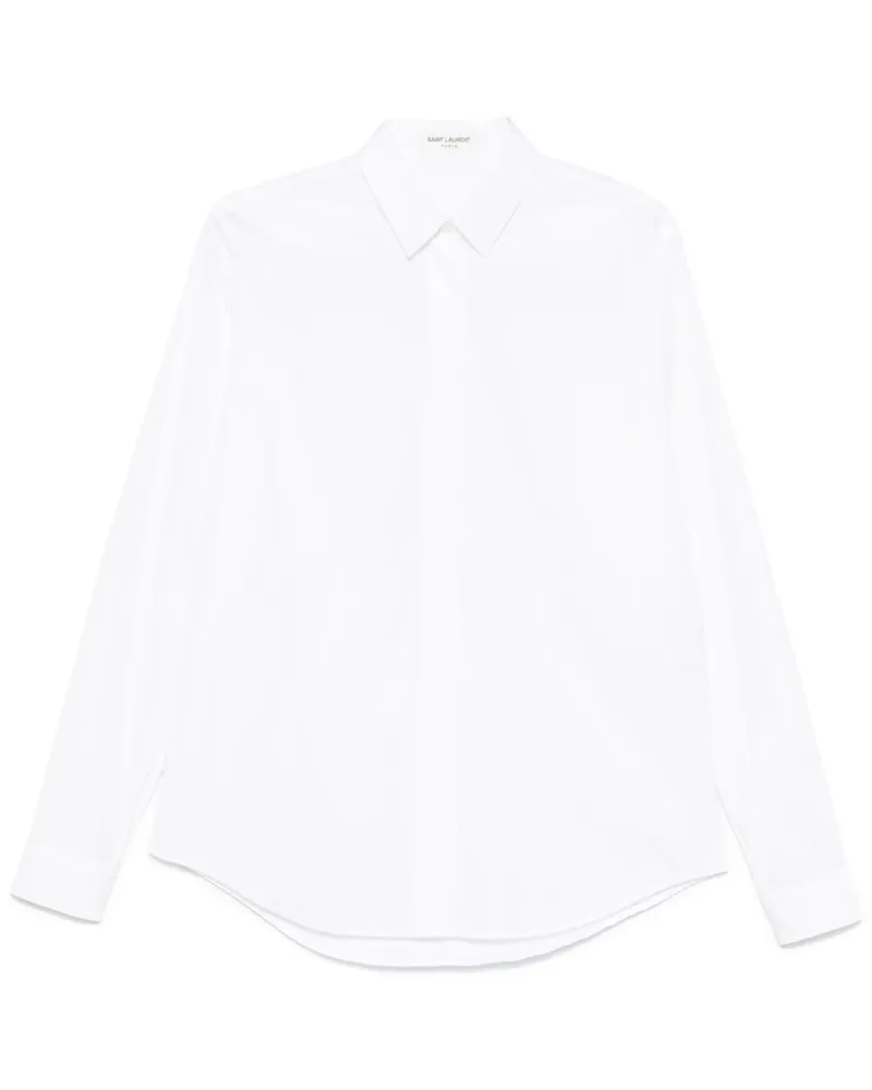 Saint Laurent Klassisches Hemd - Weiß Weiß