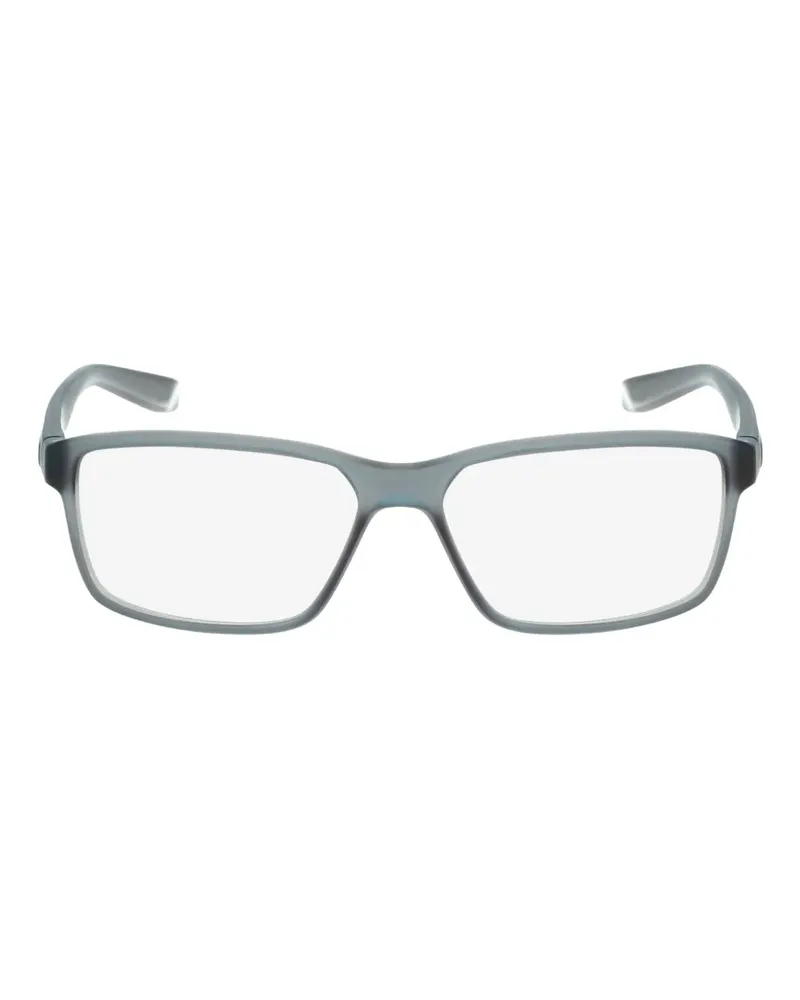 Nike 7092 Brille mit eckigem Gestell - Grau Grau