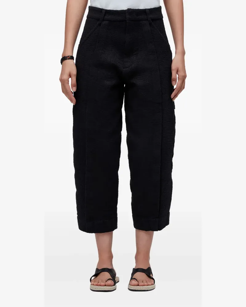 Osklen double-face trousers - Schwarz Schwarz