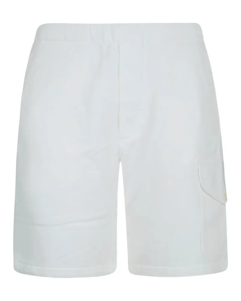 C.P. Company Cargo-Shorts mit elastischem Bund - Weiß Weiß