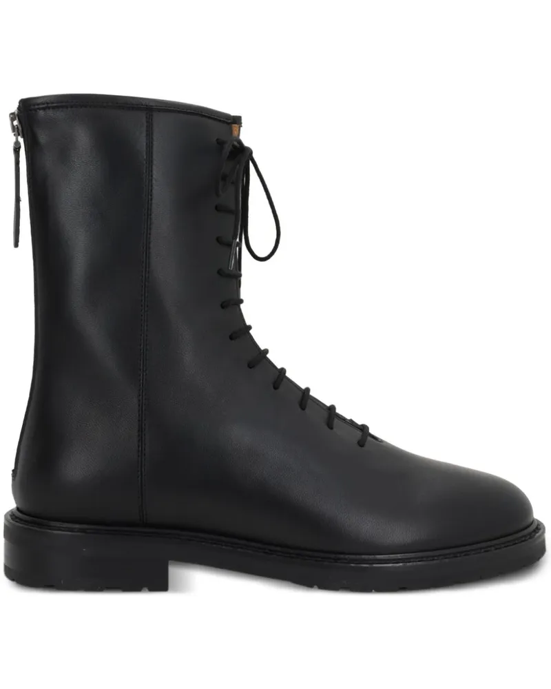 LEGRES Stiefeletten aus Leder - Schwarz Schwarz