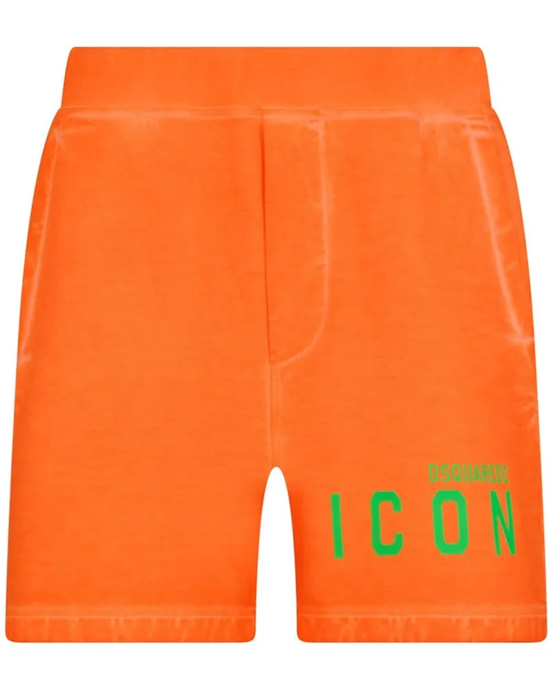 Dsquared2 Icon Relax Sportshorts - Orange Orange