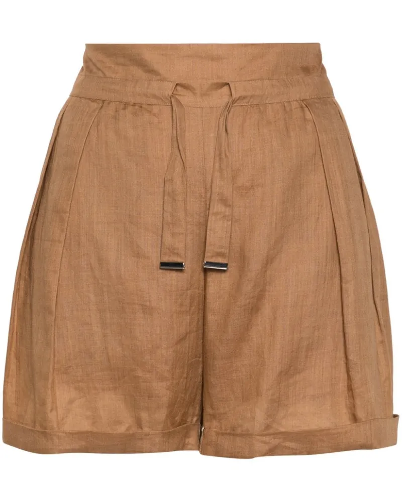 HUGO BOSS Shorts mit Kordelzug - Nude Nude