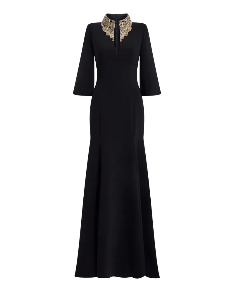 Jenny Packham Nyota dress - Schwarz Schwarz