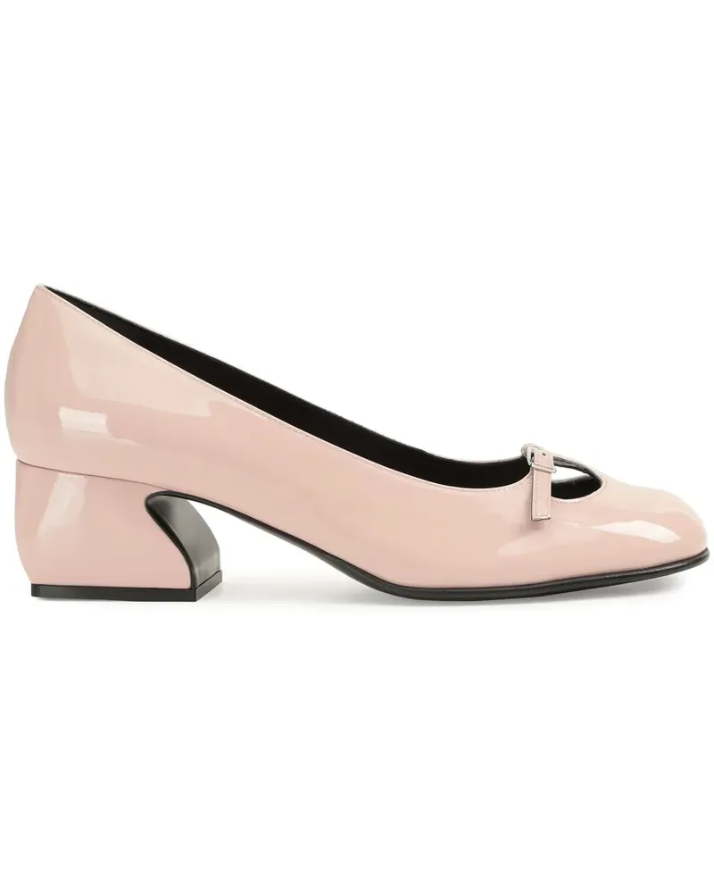 Sergio Rossi Si Rossi Slingback-Pumps 45mm - Rosa Rosa