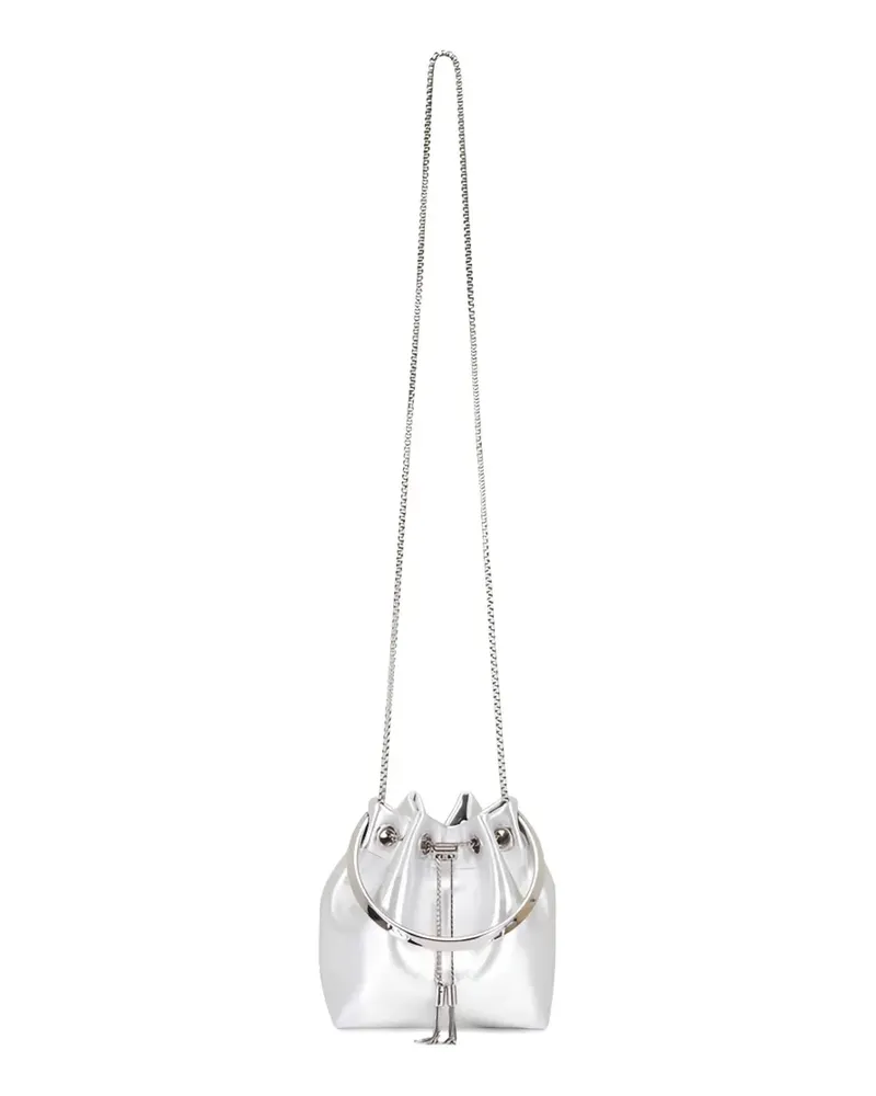Jimmy Choo Bon bons bucket bag - Silber Silber