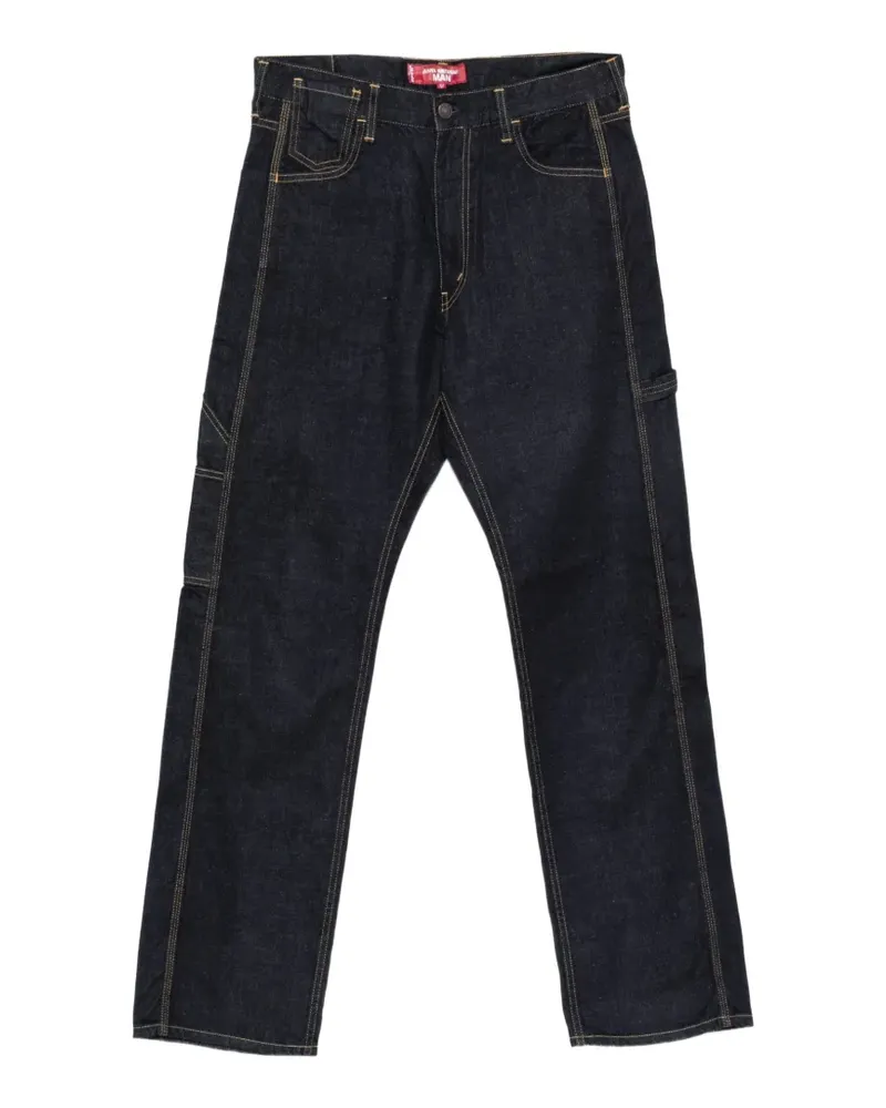 Junya Watanabe x Levi's Carpenter-Jeans mit Kontrastnähten - Blau Blau
