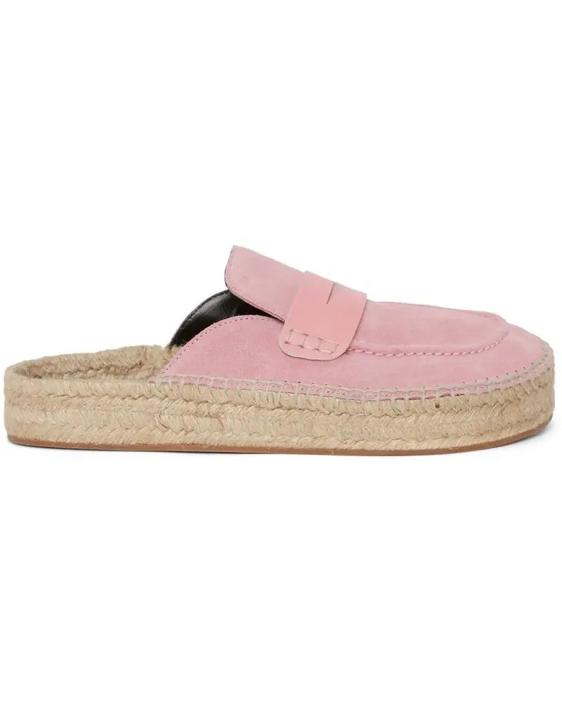J.W.Anderson Espadrilles aus Wildleder - Rosa Rosa