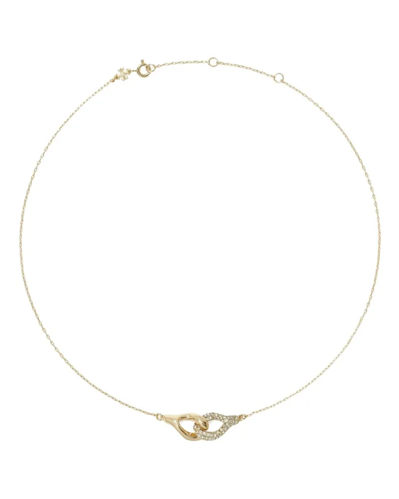 Tory Burch Halskette mit Gabelbein-Anhänger - Gold Gold