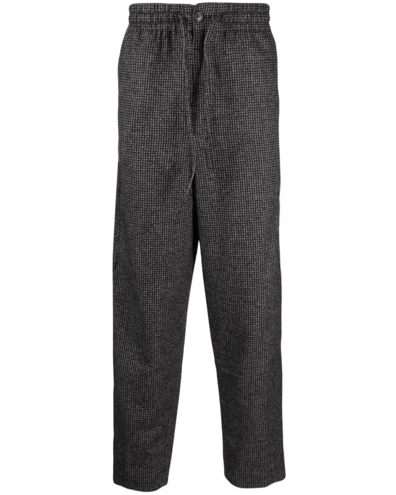 Kenzo Karierte Tapered-Hose - Grau Grau