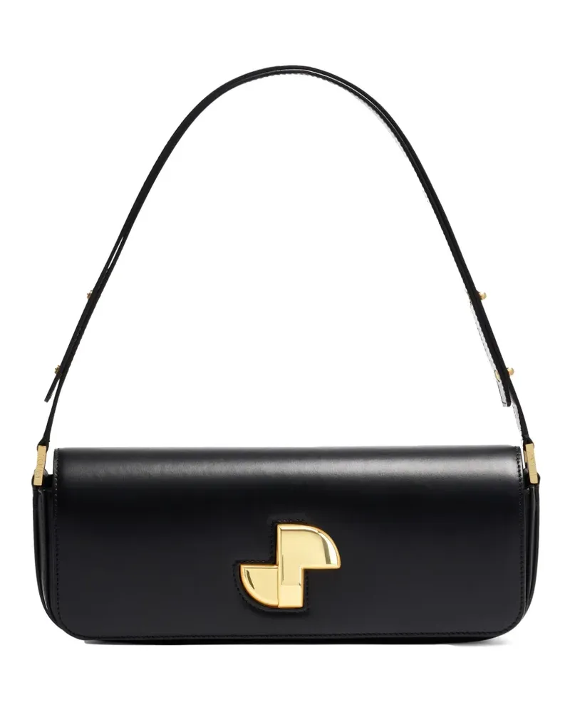 Patou Le Lock Baguette Schultertasche - Schwarz Schwarz