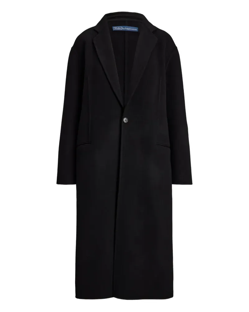 Ralph Lauren Mantel mit einem Knopf - Schwarz Schwarz