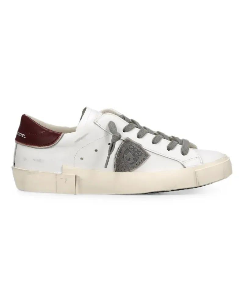 Philippe Model PRSX Sneakers aus Leder - Weiß Weiß