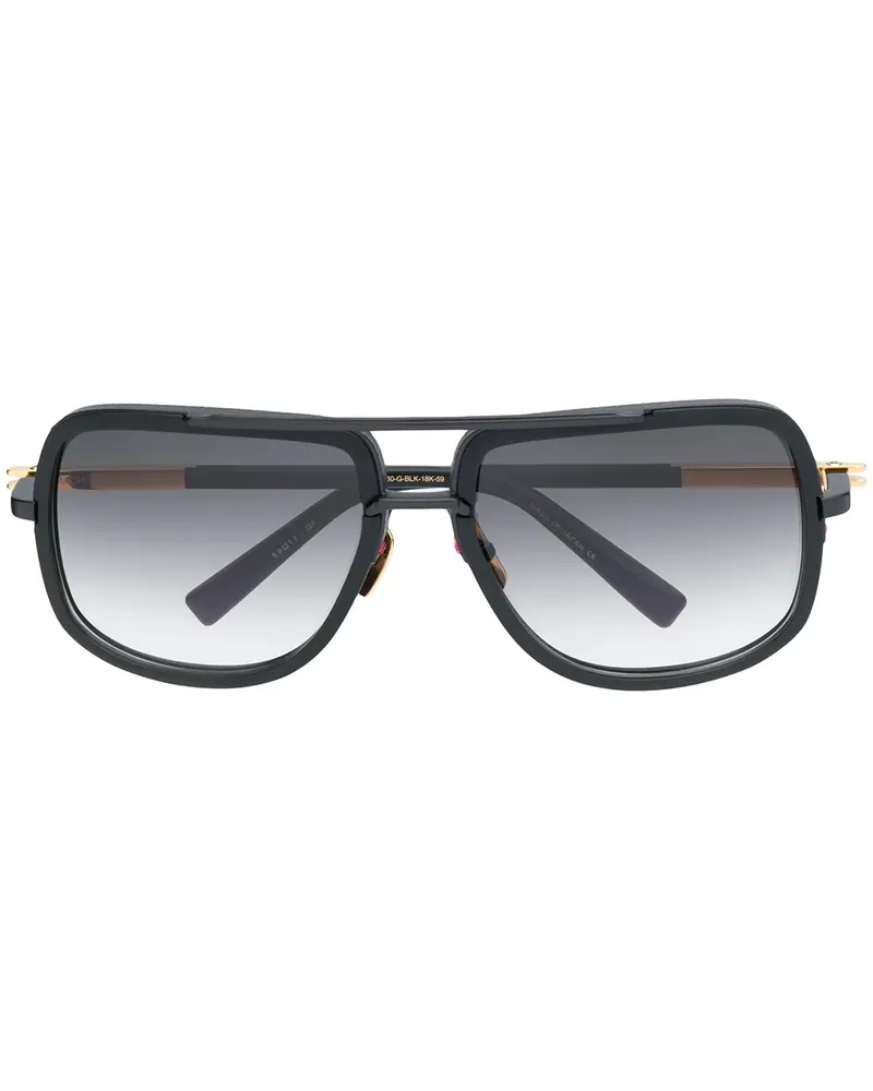 DITA Oversized-Sonnenbrille mit Farbverlauf - Schwarz Schwarz