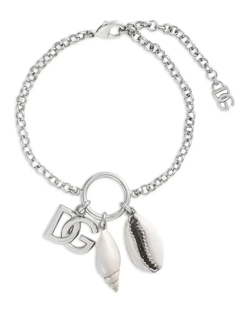 Dolce & Gabbana Armband mit DG - Silber Silber